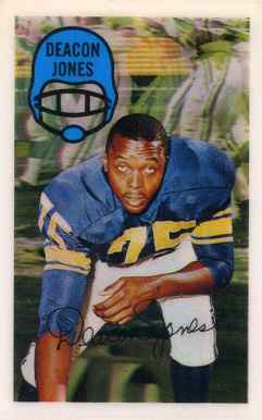 1970 Kellogg's Deacon Jones #38 Football Card