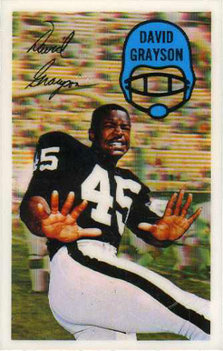 1970 Kellogg's David Grayson #36 Football Card