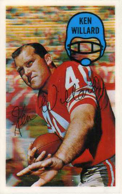 1970 Kellogg's Ken Willard #33 Football Card