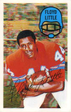 1970 Kellogg's Floyd Little #32 Football Card