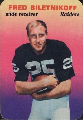 1970 Topps Super Glossy Fred Biletnikoff #32 Football Card