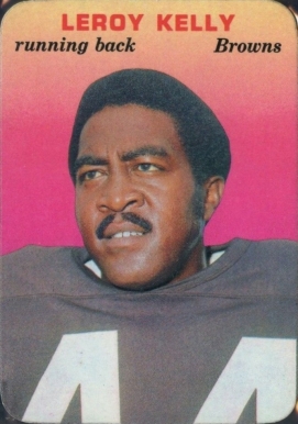 1970 Topps Super Glossy Leroy Kelly #5 Football Card