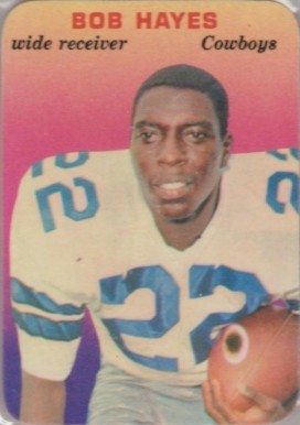 1970 Topps Super Glossy Bob Hayes #7 Football Card