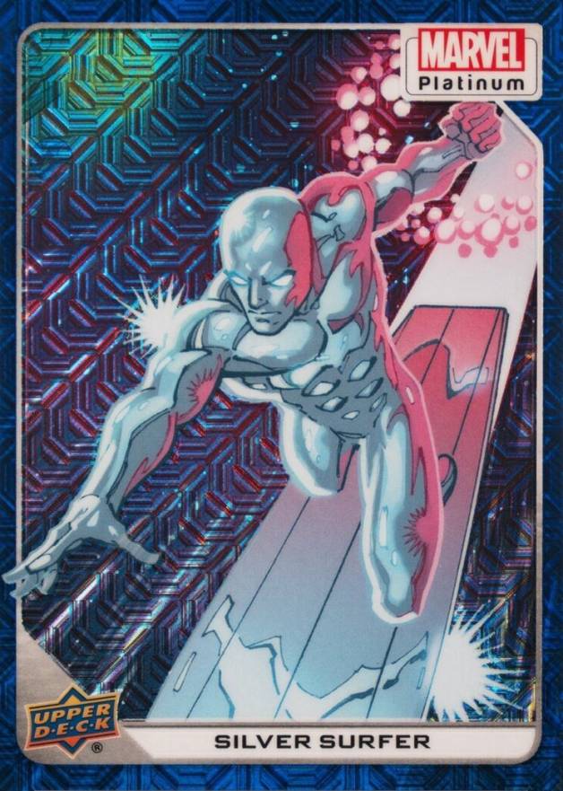 2023 Upper Deck Marvel Platinum Silver Surfer #93 Non-Sports Card