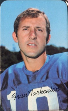 1970 Topps Super Fran Tarkenton #1 Football Card