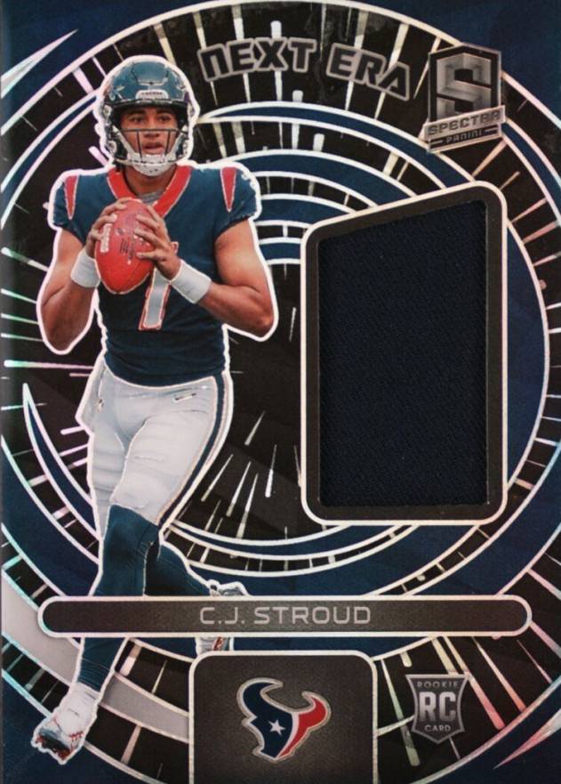 2023 Panini Spectra Next ERA Relics CJ Stroud #NECST Football Card