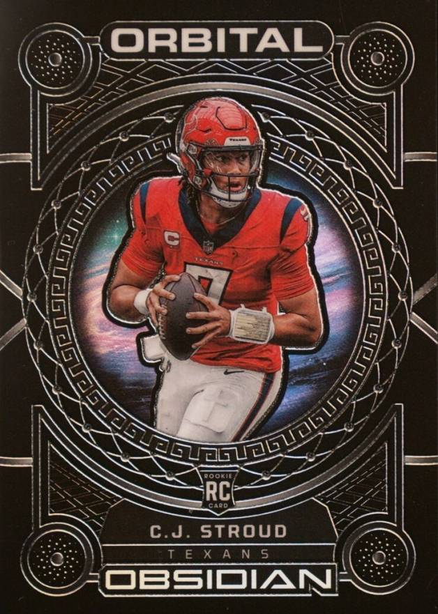 2023 Panini Obsidian Orbital CJ Stroud #9 Football Card