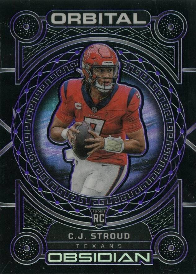 2023 Panini Obsidian Orbital CJ Stroud #9 Football Card