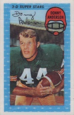 1971 Kellogg's Donny Anderson #51 Football Card