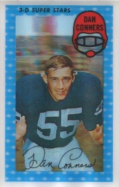 1971 Kellogg's Dan Conners #18 Football Card