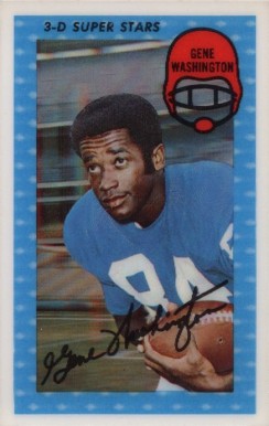 1971 Kellogg's Gene Washington #14 Football Card