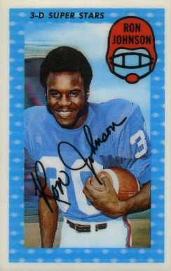 1971 Kellogg's Ron Johnson #5 Football Card