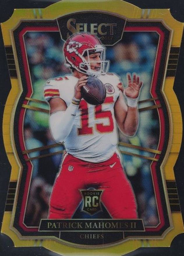 2017 Panini Select Patrick Mahomes II #103 Football Card