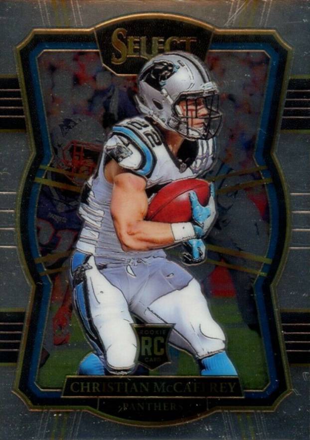 2017 Panini Select Christian McCaffrey #155 Football Card