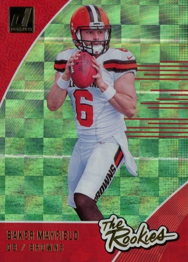 2018 Panini Donruss the Rookies Baker Mayfield #R3 Football Card