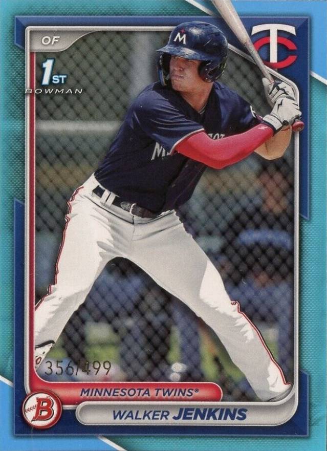 2024 Bowman Paper Prospects Walker Jenkins #BP43 Baseball Card