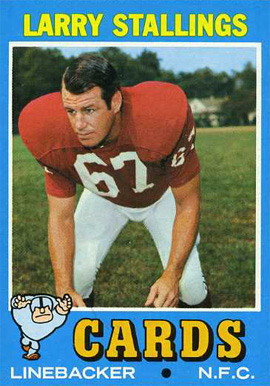 1971 Topps Larry Stallings #93 Football Card