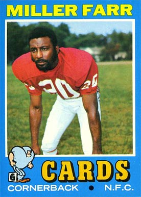 1971 Topps Miller Farr #69 Football Card