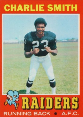 1971 Topps Charlie Smith #21 Football Card