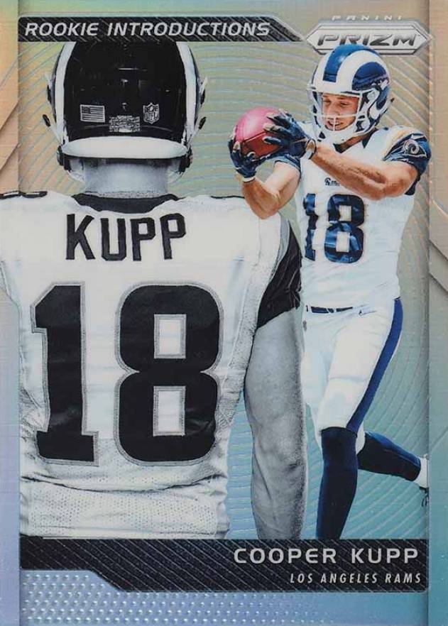 2017 Panini Prizm Rookie Introductions Cooper Kupp #9 Football Card