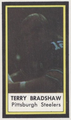 1971 Dell Terry Bradshaw # Football Card