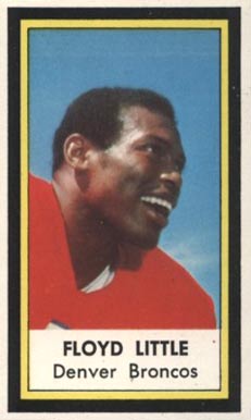 1971 Dell Floyd Little # Football Card