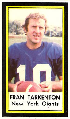 1971 Dell Fran Tarkenton # Football Card