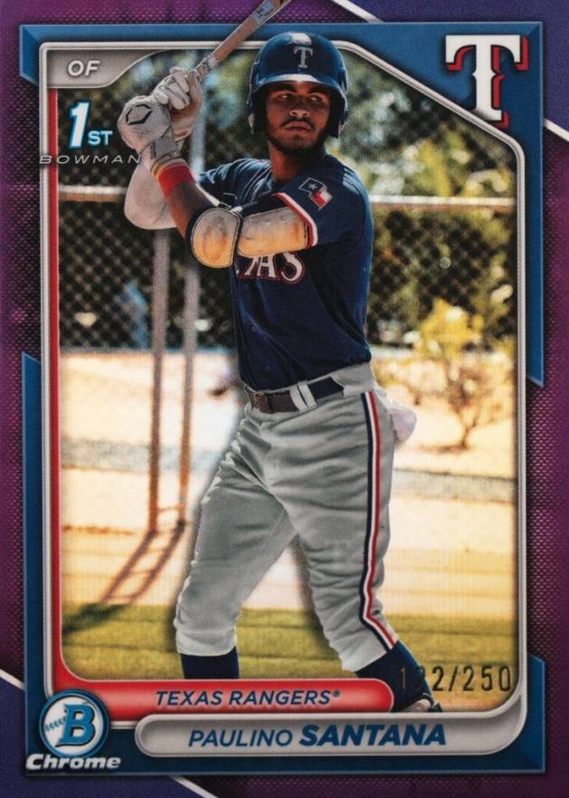 2024 Bowman Chrome Prospects Paulino Santana #BCP245 Baseball Card