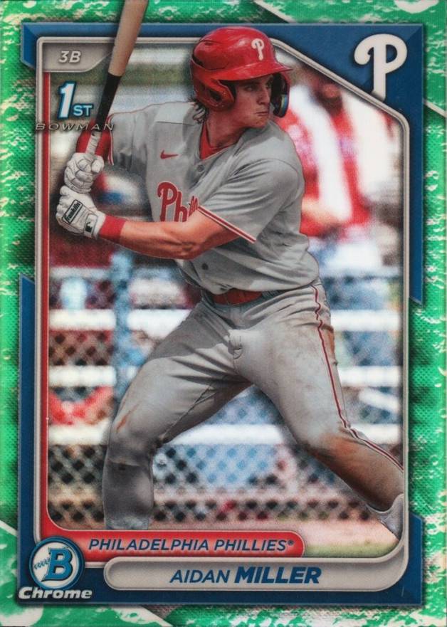 2024 Bowman Chrome Prospects Aidan Miller #BCP27 Baseball Card