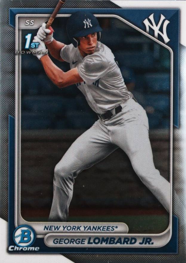 2024 Bowman Chrome Prospects George Lombard Jr. #BCP79 Baseball Card