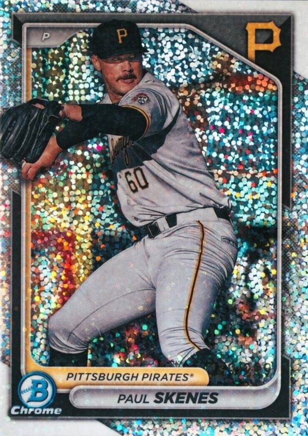 2024 Bowman Chrome Prospects Paul Skenes #BCP125 Baseball Card