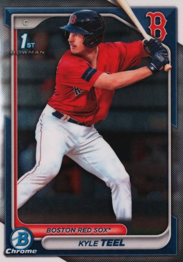 2024 Bowman Chrome Prospects Kyle Teel #BCP48 Baseball Card