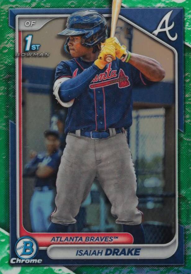 2024 Bowman Chrome Prospects Isaiah Drake #BCP21 Baseball Card