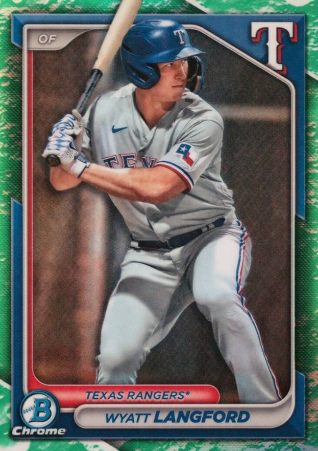 2024 Bowman Chrome Prospects Wyatt Langford #BCP64 Baseball Card