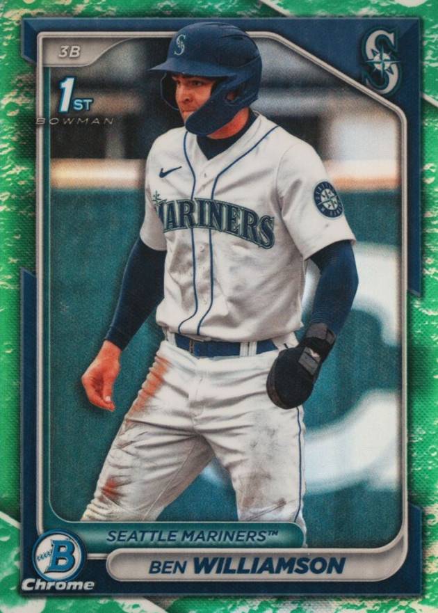 2024 Bowman Chrome Prospects Ben Williamson #BCP67 Baseball Card