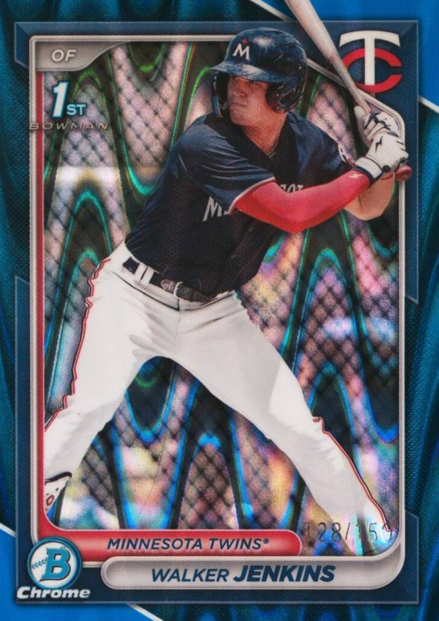 2024 Bowman Chrome Prospects Walker Jenkins #BCP43 Baseball Card