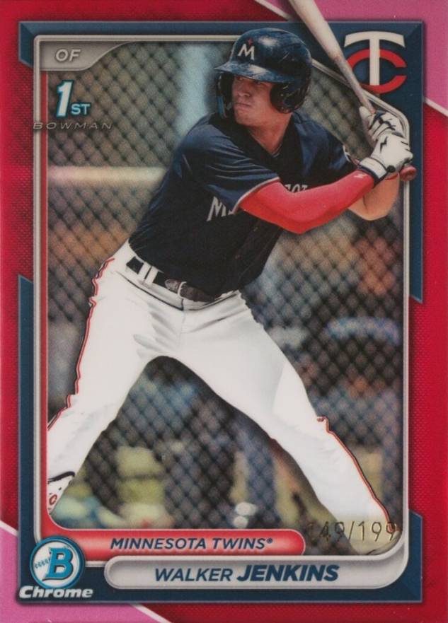 2024 Bowman Chrome Prospects Walker Jenkins #BCP43 Baseball Card