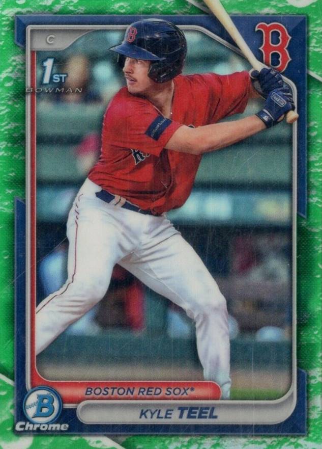 2024 Bowman Chrome Prospects Kyle Teel #BCP48 Baseball Card