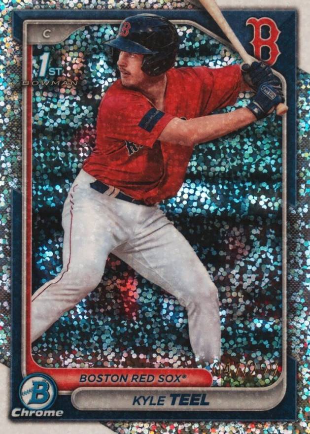 2024 Bowman Chrome Prospects Kyle Teel #BCP48 Baseball Card