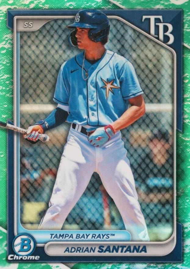 2024 Bowman Chrome Prospects Adrian Santana #BCP61 Baseball Card