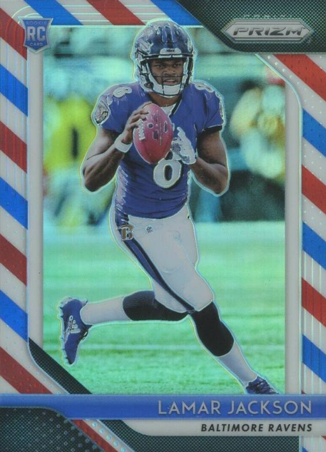 2018 Panini Prizm Lamar Jackson #212 Football Card