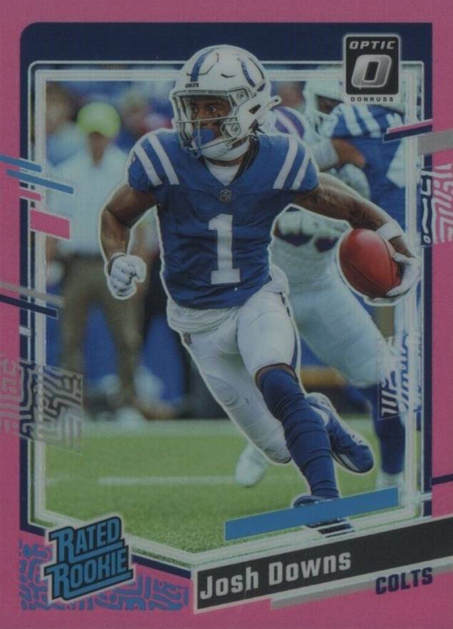 2023 Panini Donruss Optic Josh Downs #248 Football Card