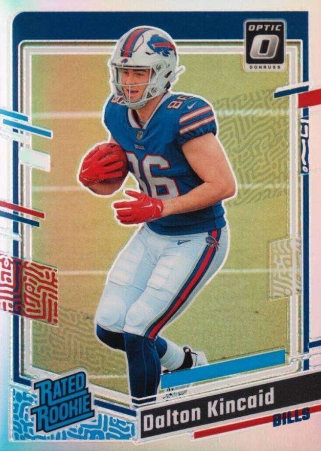 2023 Panini Donruss Optic Dalton Kincaid #211 Football Card