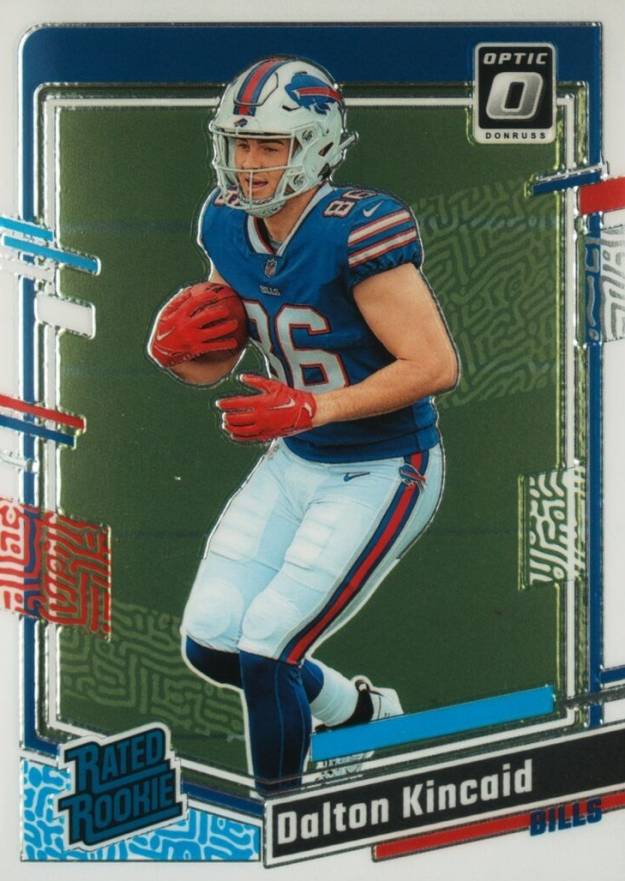 2023 Panini Donruss Optic Dalton Kincaid #211 Football Card