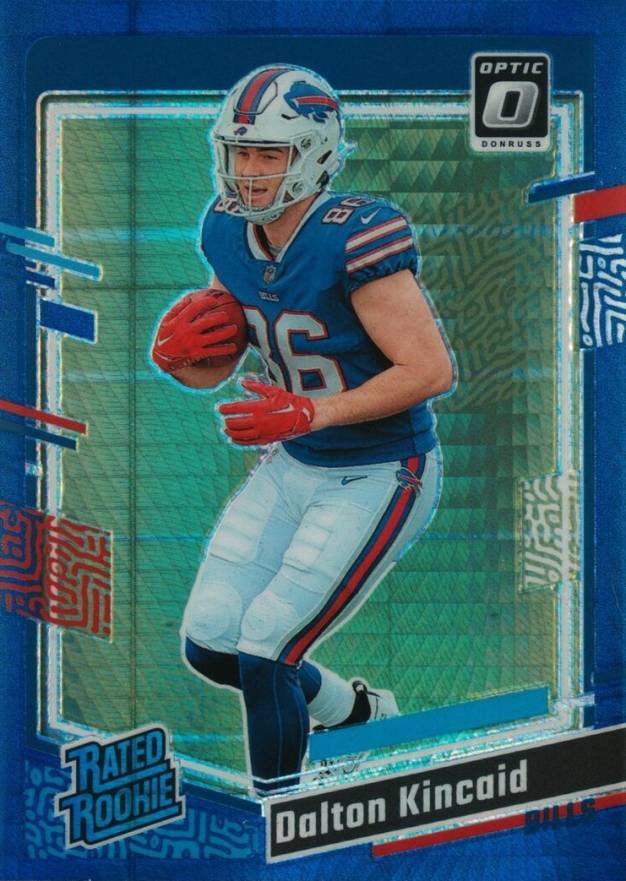 2023 Panini Donruss Optic Dalton Kincaid #211 Football Card