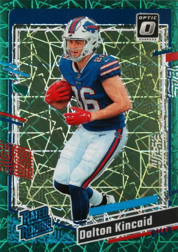 2023 Panini Donruss Optic Dalton Kincaid #211 Football Card