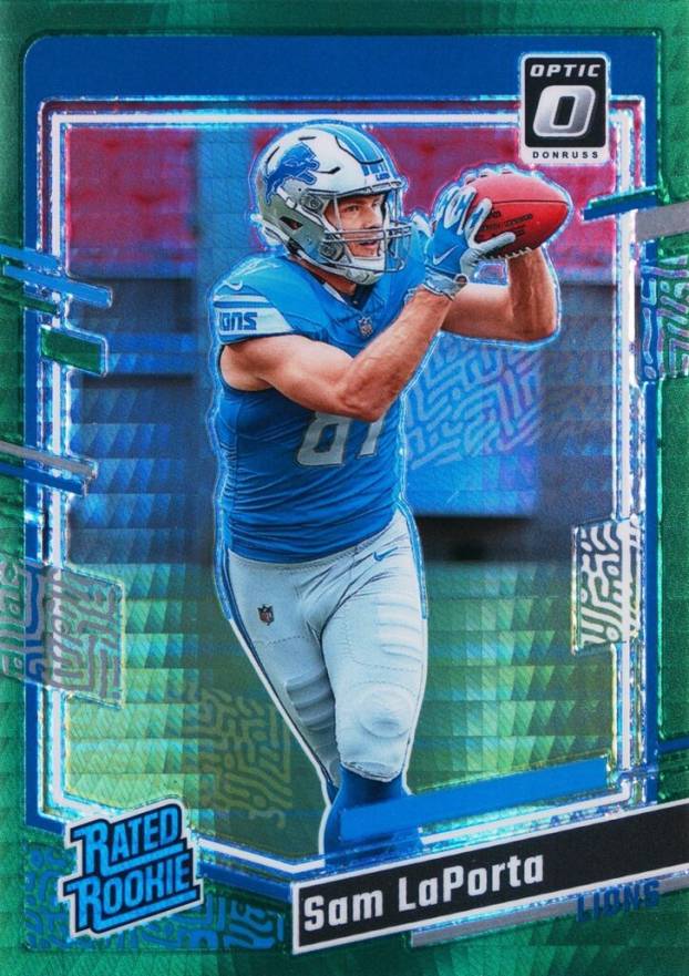 2023 Panini Donruss Optic Sam LaPorta #237 Football Card