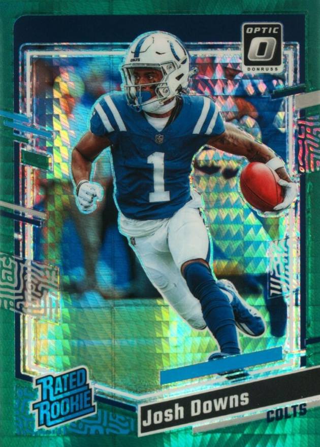 2023 Panini Donruss Optic Josh Downs #248 Football Card