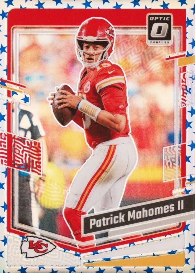 2023 Panini Donruss Optic Patrick Mahomes II #93 Football Card