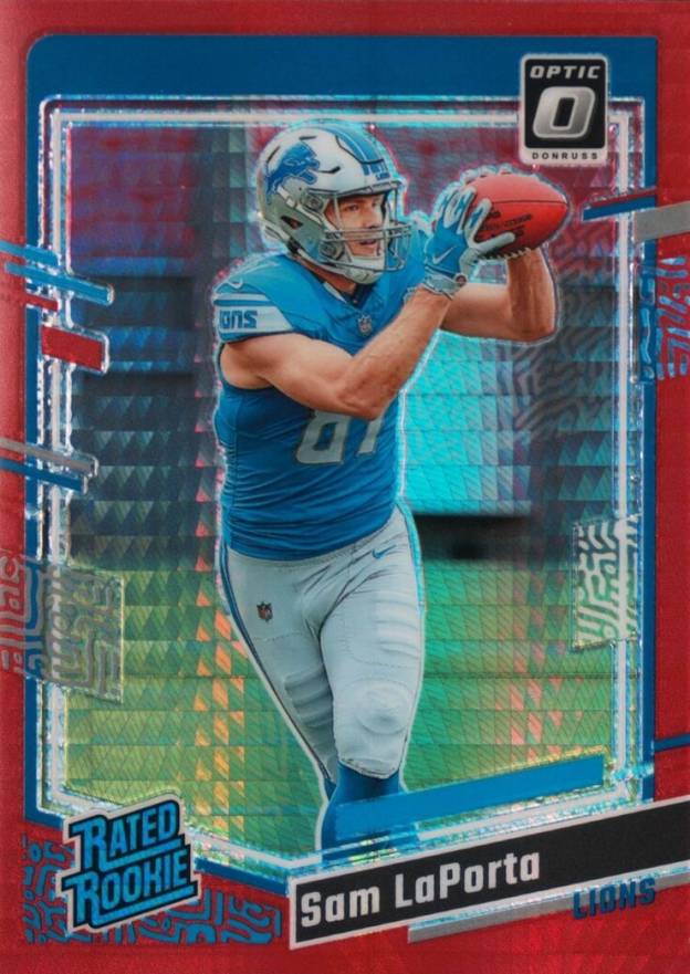 2023 Panini Donruss Optic Sam LaPorta #237 Football Card